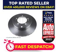 2x Brake Discs Pair Vented fits MITSUBISHI GALANT Mk6 2.5 Rear 96 to 02 6A13TT
