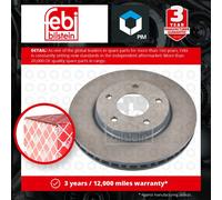 2x Brake Discs Pair Vented Front 276mm 31275 Febi Set 05105513AA 5105513AA New