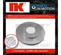 2x Brake Discs Pair Vented fits MITSUBISHI PAJERO Mk2 3.2D Front 08 to 15 294mm