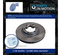 Blue Print ADC44320 Brake Disc Set (2 Brake Disc) front, internally ventilated, No. of Holes 6