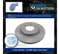 Blue Print ADC443114 Brake Disc Set (2 Brake Disc) front, internally ventilated, No. of Holes 6