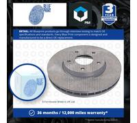 2x Brake Discs Pair Vented fits NISSAN 300ZX Z32 3.0 Front 90 to 95 VG30DETT Set