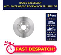 2x Brake Discs Pair Vented fits NISSAN KUBISTAR X76 Front 1.2 1.6 1.5D 03 to 09