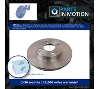 2x Brake Discs Pair Vented Front 238mm ADN14393 Blue Print Set 402061F500 New