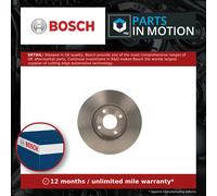 2x Brake Discs Pair Vented fits NISSAN NOTE E12 1.5D Front 13 to 16 K9K892 260mm
