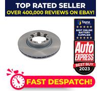 2x Brake Discs Pair Vented fits NISSAN NT400 F24F, F91AN 2.5D Front 2014 on Set