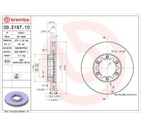 2x Brake Discs Pair Vented fits NISSAN NT400 F24F, F91AN 2.5D Front 2014 on Set