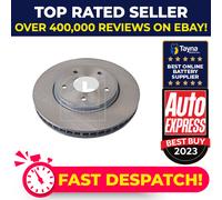 2x Brake Discs Pair Vented fits NISSAN NV200 ME0 Front 2014 on EM57 283mm Set