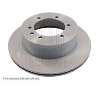 Blue Print Pair of Internally Vented Painted Brake Disc Rotor ADN14378 fits REAR