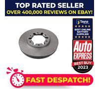 2x Brake Discs Pair Vented fits NISSAN PATROL Y61 3.0D Front 2000 on ZD30DDTi