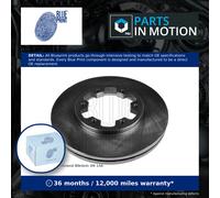 2x Brake Discs Pair Vented Front 277mm ADN14368 Blue Print Set 1954433 1954434