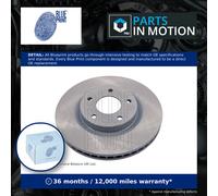 2x Brake Discs Pair Vented fits NISSAN QASHQAI J10 2.0 Front 07 to 13 MR20DE Set
