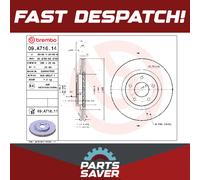 2x Brake Discs Pair Vented fits NISSAN QASHQAI J10 2.0D Front 07 to 13 296mm Set