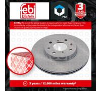 2x Brake Discs Pair Vented fits SUZUKI SWIFT RS 413 1.3 Front 2005 on M13A 252mm
