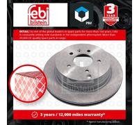 2x Brake Discs Pair Vented fits VAUXHALL ANTARA 2.0D Rear 06 to 15 303mm Set New