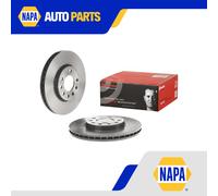 2x Brake Discs Pair Vented fits OPEL ASTRA 1.7D Front 2004 on 280mm Set Brembo