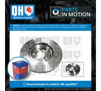 Quinton Hazell Front Axle Internally Vented 276mm Brake Disc Pair Set - BDC6159