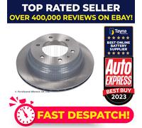 2x Brake Discs Pair Vented fits OPEL MONTEREY A 3.1D Rear 91 to 98 4JG2TC 313mm