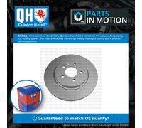 2x Brake Discs Pair Vented fits OPEL ZAFIRA C 2.0D Rear 2011 on 315mm Set QH New