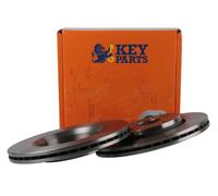 2x Brake Discs Pair Vented fits PEUGEOT 107 1.4D Front 05 to 14 8HT(DV4TD) 247mm