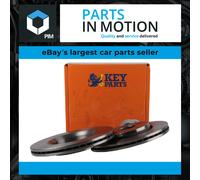 2x Brake Discs Pair Vented fits PEUGEOT 107 1.4D Front 05 to 14 8HT(DV4TD) 247mm