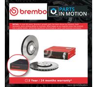 2x Brake Discs Pair Vented fits PEUGEOT 3008 0U 2.0D Front 09 to 16 302mm Set