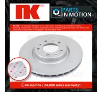 2x Brake Discs Pair Vented fits PEUGEOT 308 Mk2, Mk3 1.6 Front 2013 on 283mm Set