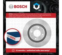 2x Brake Discs Pair Vented fits PEUGEOT 405 15B, 15E, Mk2 Front 87 to 97 266mm