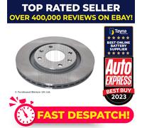 2x Brake Discs Pair Vented fits PEUGEOT PARTNER Front 96 to 15 266mm Set E169002
