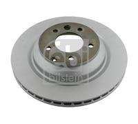 Pair of Rear Brake Disc Fits Porsche Cayenne Audi Q7 quattro 4L Febi 28161