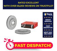 2x Brake Discs Pair Vented fits RANGE ROVER EVOQUE L551 1.5 Front 2020 on PT153