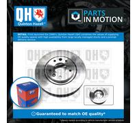 2x Brake Discs Pair Vented fits RENAULT KADJAR 1.6D Front 2015 on R9M414 296mm