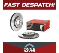 2x Brake Discs Pair Vented fits RENAULT KANGOO 1.6 Front 2008 on 280mm Set New