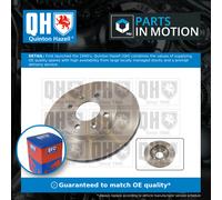 2x Brake Discs Pair Vented fits RENAULT KANGOO KC0, KC0U 1.9D Front 1997 on Set