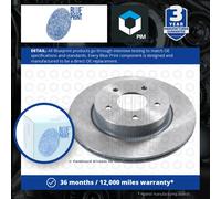 2x Brake Discs Pair Vented Rear 292mm ADN143180 Blue Print Set 432064CE0A New