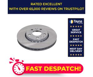 2x Brake Discs Pair Vented fits RENAULT MEGANE EZ1T, Mk3 2.0 Front 2008 on 296mm