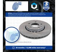 Febi ADR164302 Front Brake Disc Fits Renault Duster Fluence Megane
