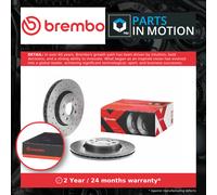 1X Brake disc BREMBO 09.8137.2X for DACIA DOKKER MPV (KE_) 1.5 2012-2021