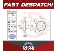 2x Brake Discs Pair Vented fits RENAULT WIND E4MA, E4MF 1.2 Front 2010 on D4F782
