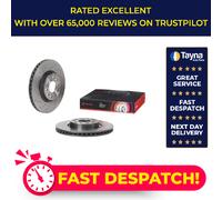 2x Brake Discs Pair Vented fits SEAT ATECA KH7 Front 2016 on 312mm Set Brembo