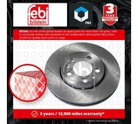 2x Brake Discs Pair Vented fits SEAT LEON 1M1 Front 1.4 1.6 1.9D 99 to 06 256mm