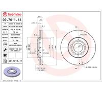 2x Brake Discs Pair Vented fits SEAT LEON 1M1 Front 1.4 1.6 1.9D 99 to 06 256mm