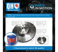 2x Brake Discs Pair Vented fits SKODA OCTAVIA Mk4 1.4 Front 2020 on DGEA 340mm