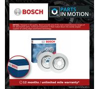2x Brake Discs Pair Vented fits SKODA SUPERB Mk2, Mk3 Rear 2008 on DTRA 310mm