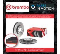 2x Brake Discs Pair Vented fits SKODA YETI 5L Front 09 to 17 288mm Set Brembo
