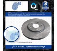 2x Brake Discs Pair Vented Front 298mm ADG043218 Blue Print Set 4144135000 New