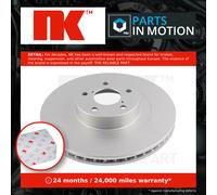 2x Brake Discs Pair Vented fits SUBARU IMPREZA 2.5 Front 05 to 14 294mm Set NK