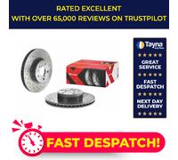 2x Brake Discs Pair Vented fits SUBARU BRZ 2.0 Front 2012 on FA20D 276mm Set New