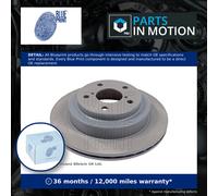 2x Brake Discs Pair Vented fits SUBARU FORESTER SF5 2.0 Rear 98 to 02 EJ205 Set