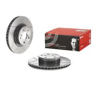 2x Brake Discs Pair Vented fits SUBARU IMPREZA GD, GDE 2.5 Front 01 to 05 EJ251